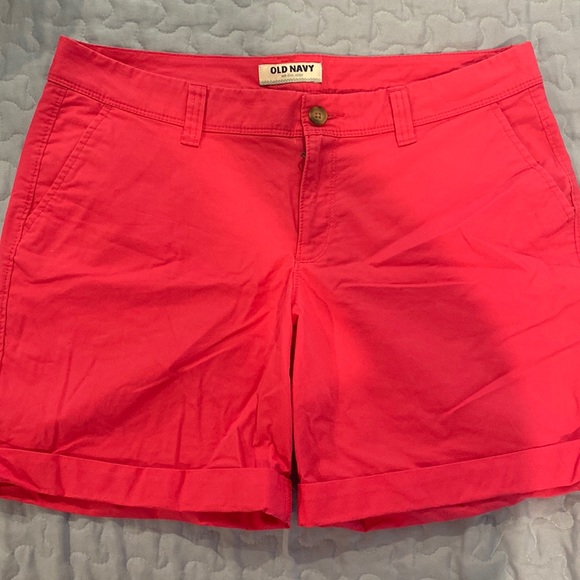 Old Navy Pants - Old Navy hot pink size 10 shorts
